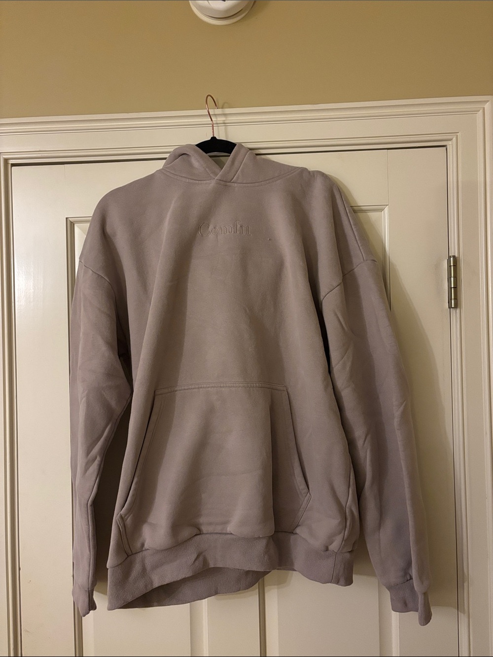 Carhartt Women's Pullover Hoodie in Light Taupe